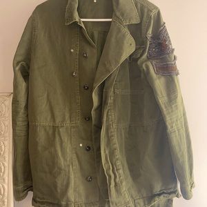 Free people military jacket